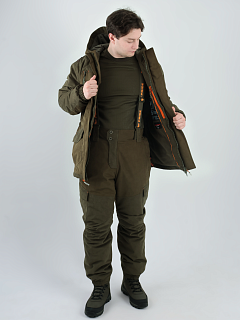Магнум костюм для охоты PRIDE, зимний -15, хаки Магнум костюм для охоты PRIDE, зимний -15, хаки