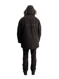 Север мембранная куртка PAYER, зимняя -45,черный