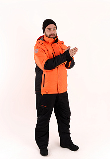 Мембранный костюм PAYER Кайт, зимний -35, черный-оранжевый Мембранный костюм PAYER Кайт, зимний -35, черный-оранжевый