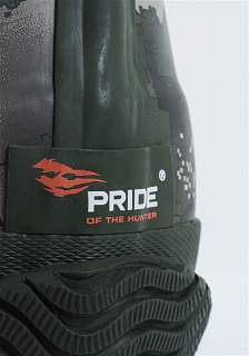 Охотничьи неопреновые низкие сапоги PRIDE Protect Mini (Протект мини) Уральский лес PRLHM-933
